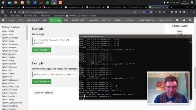 Sesión #6 - Aprendiendo Python en 1 semana de forma autodidacta смотреть онлайн