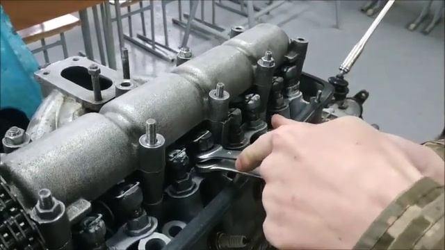 Майстер-клас "Регулювання теплового зазору клапанів двигуна автомобіля" смотреть онлайн
