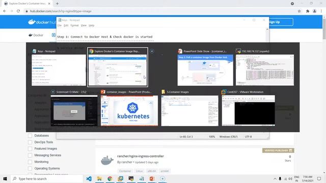 kubernetes tutorial | Docker Images | Create a docker image from a container | DEMO смотреть онлайн