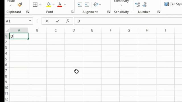 How to SPLIT a cell in Excel смотреть онлайн