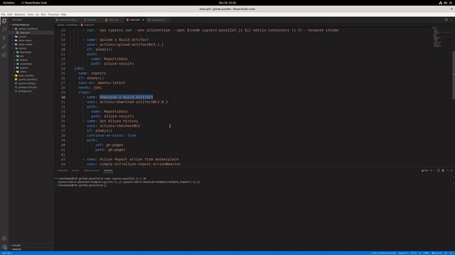 Ep-15 Run Cypress Tests using Github Actions in Parallel Without Using Cypress Dashboard смотреть онлайн