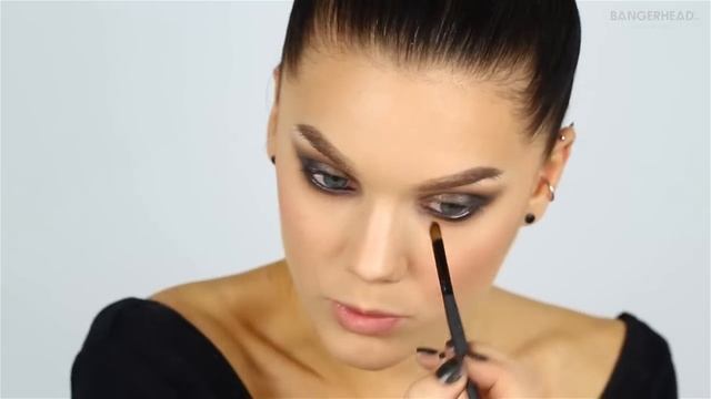 Smokey eyes and red lips tutorial (with subs) - Linda Hallberg Makeup Tutorials смотреть онлайн