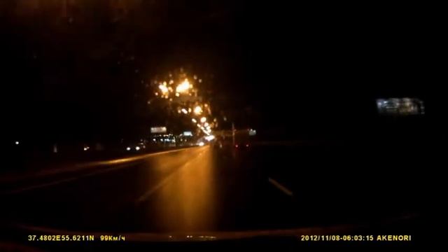 Колесо летающее по МКАД смотреть онлайн