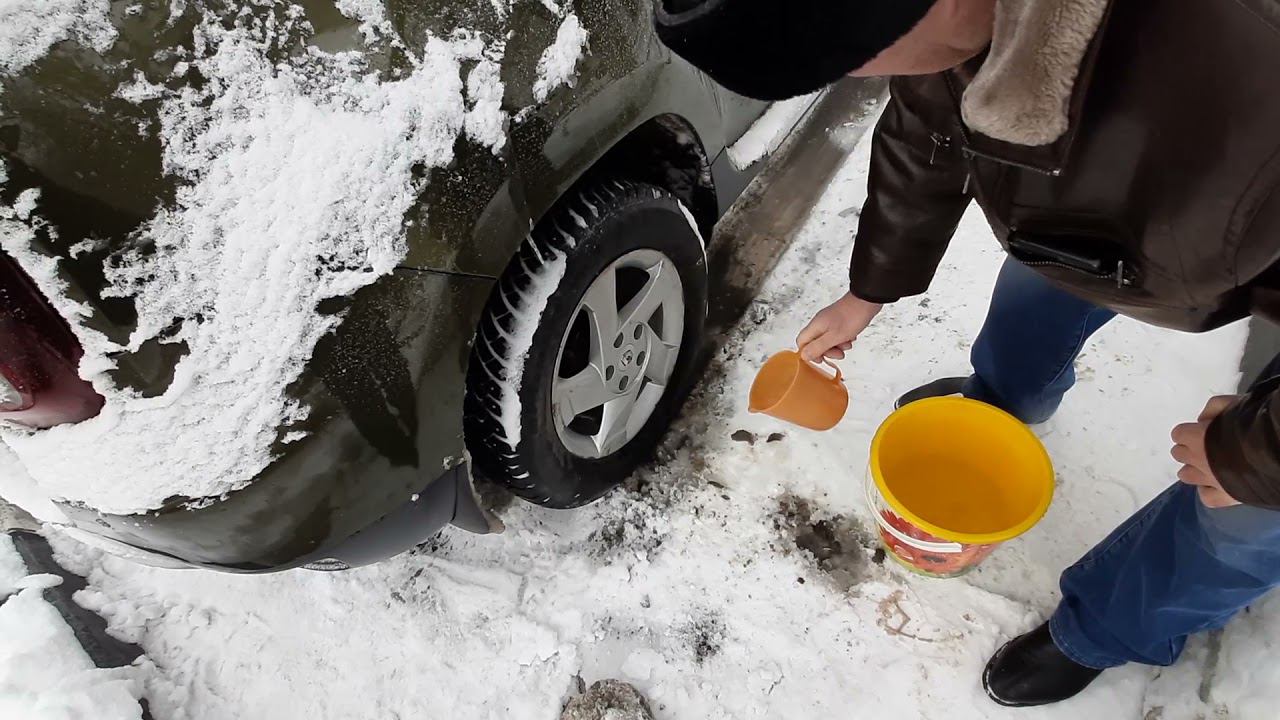 DUSTER Примороженное заднее колесо и возможные неисправности смотреть онлайн