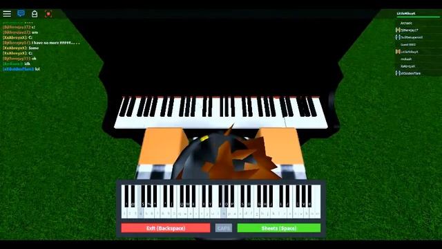 Troll Plays Piano - ROBLOX смотреть онлайн