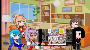 реакция персонажей герой рационал меняет королевство на рандомные видео+Дио (Gacha Club)