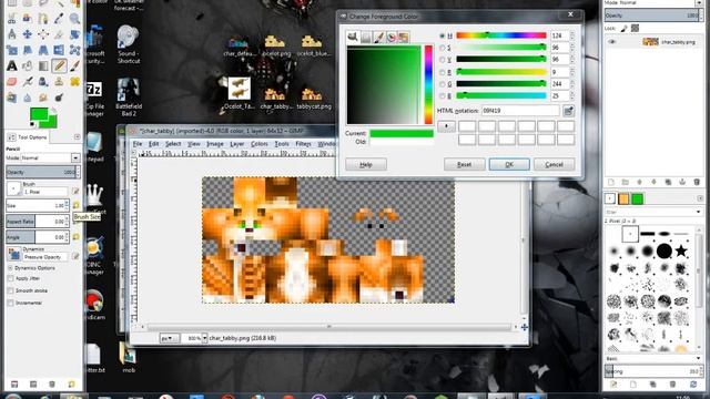 Minecraft Skin Tutorial How to Edit char.png mob using Photoshop or FREE Gimp editor смотреть онлайн