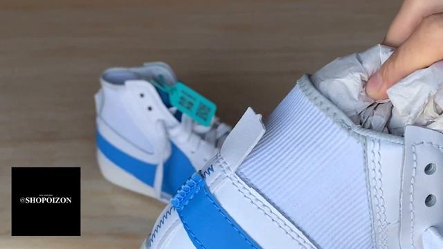 РАСПАКОВКА с Poizon -Nike Blazer Mid 77 Jumbo University blue смотреть онлайн
