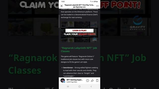 Ragnarok Labyrinth NFT game now open for pregister | the first ragnarok nft game is now open смотреть онлайн