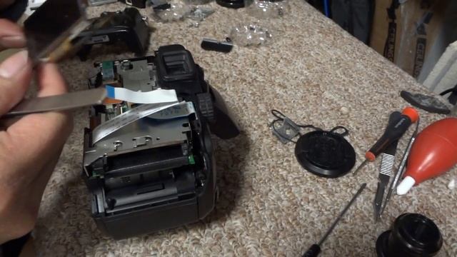 how to disassemble FUJIFILM FINEPIX S7000 part 05/tháo máy fujifilm finepix s7000 смотреть онлайн