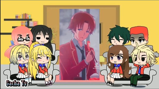 Class D React To Ayanokoji Kiyotaka               |whiteroom|COTE| Kiyotaka Save Kei |