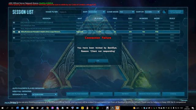 What to do when you get the 'client not responding' error in ark. Easy tutorial! смотреть онлайн