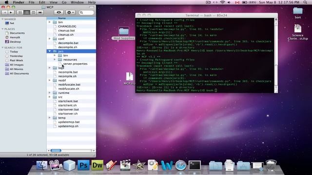 How to set up and use Minecraft Coder Pack (Mac - Part 1) смотреть онлайн