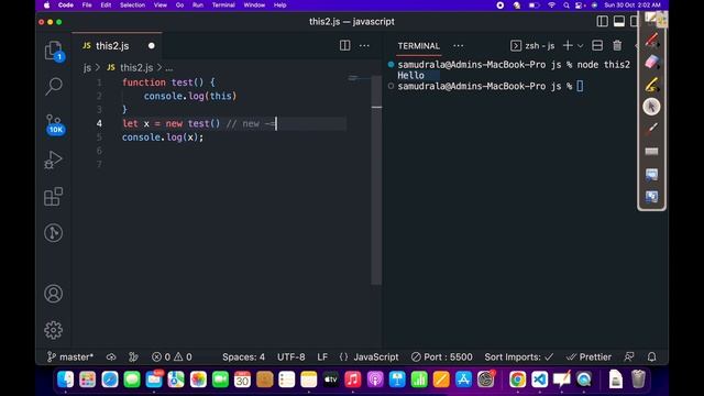 This Keyword (Part 2) in JavaScript | Front-End Master Course | JavaScript-Beginners & Intermediate смотреть онлайн