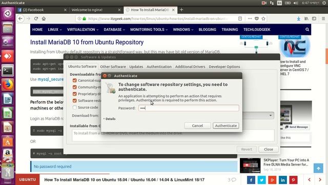 LEMP Stack Installation(Linux, Nginx, MariaDB, PHP) смотреть онлайн
