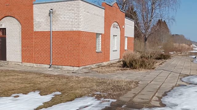 Ж. д. станция Краце пустует. Латгале, 24 марта. смотреть онлайн