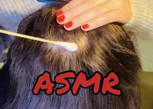 АСМР Осмотрю твои волосы и кожу головы | ASMR вылечу красные пятна на голове | видео с волосами ??
