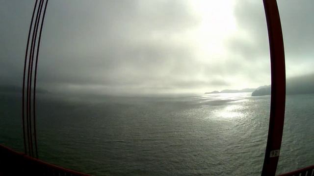 Bus on the Golden Gate Bridge | Мост Золотые ворота | prianikov.ru смотреть онлайн