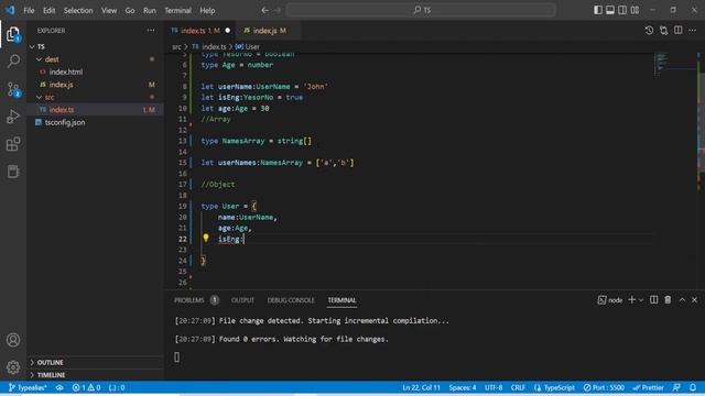 TypeScript Type Aliases Tamil | TypeScript for Beginners in Tamil смотреть онлайн