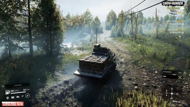 New Trucks TUZ 108 Warthog Porpoise Tech In SnowRunner Phase 5 Update смотреть онлайн