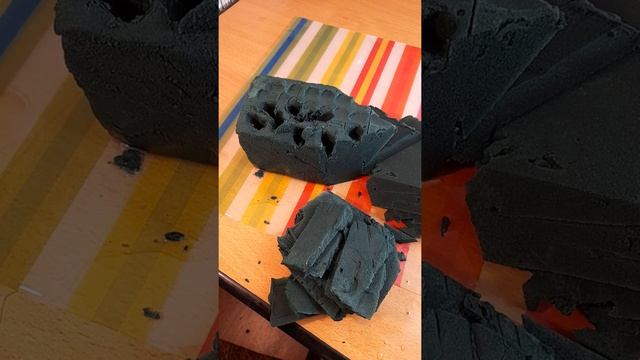 АСМР зелёная губка для цветов. ASMR green sponge for flowers. смотреть онлайн