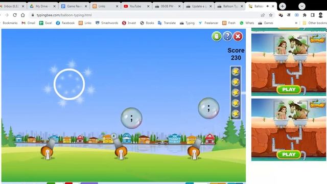 Typing Game: Balloon Typing (3.0/5.0) — How to play & Review смотреть онлайн