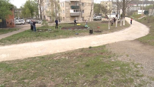 Благоустройство сквера 