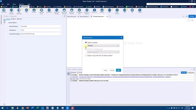 Alteryx Combine Excel Sheets with Different Schema смотреть онлайн