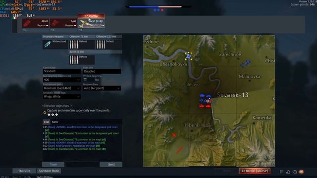 War Thunder On I3 12100F And RTX 3060ti #rtx3060ti #rtxon #warthunder