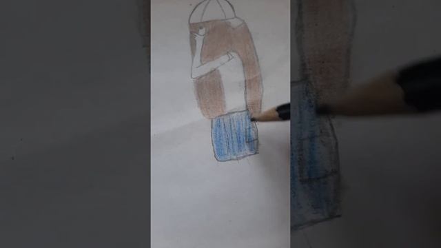 как нарисовать рисунок девочки смотреть онлайн
