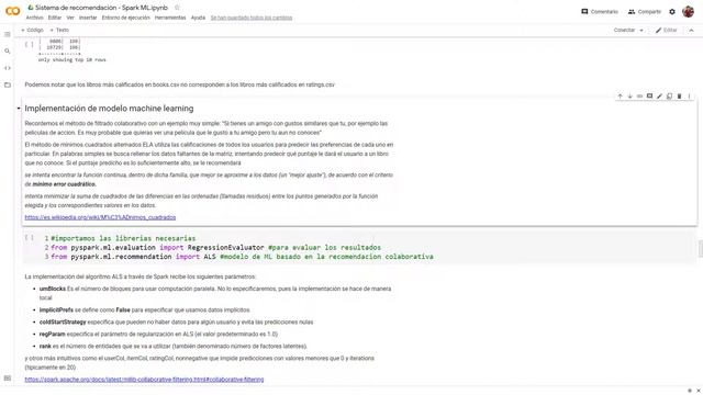 Proyecto Spark ML - Sistema de recomendaciones смотреть онлайн