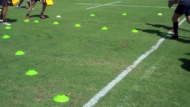 Rugby IQ - V Tackle Drill смотреть онлайн