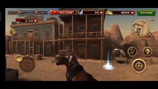 West Gunfighter-Gameplay Walktrough Part 1(Android)