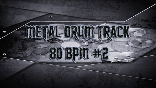 Doom Metal Drum Track 80 BPM (HQ,HD) | Preset 2.0