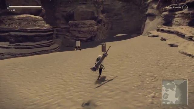 NieR:Automata Beastlord Large Sword in Action смотреть онлайн