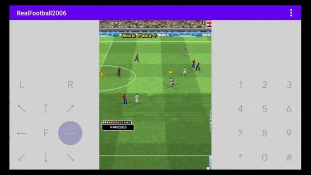 Symbian s60v3 : Real Football 2006 | Emulator EKA2L1 for Android смотреть онлайн