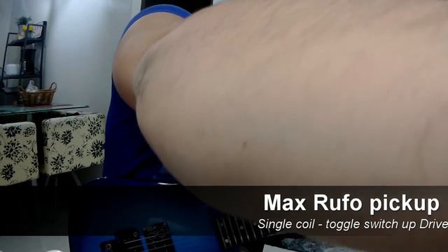 Max Rufo Noiseless pickup demo смотреть онлайн