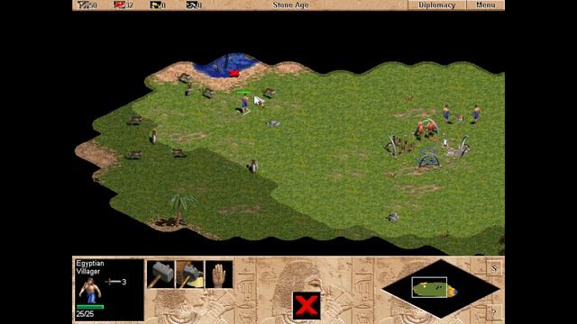 Age of Empires 1 Original : Egypt Campaign 01.Hunting (Hardest) смотреть онлайн