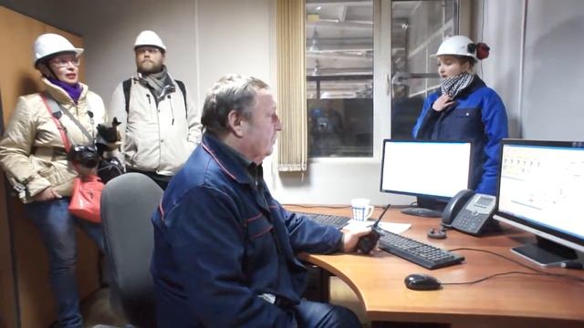Пульт управления бетоносмесительного цеха на заводе КПД-Газстрой в Новосибирске смотреть онлайн