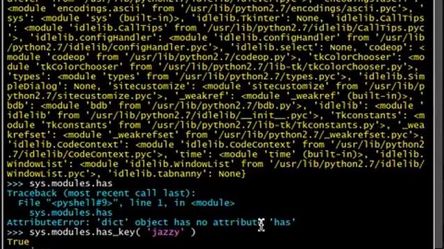 Python [sys] 02 Module Madness смотреть онлайн