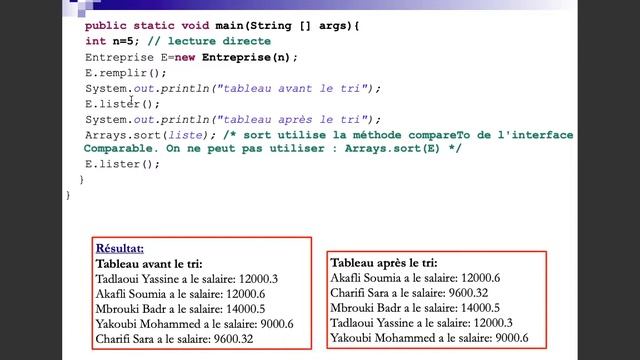 Chapitre 5: Les interfaces et les collections en Java (1/4) смотреть онлайн
