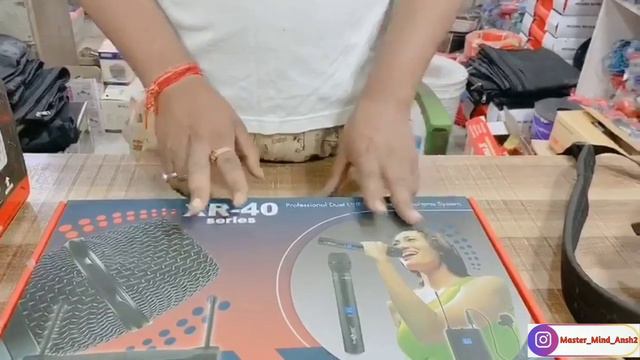 Studio Master Wireless Microphone Xr-40 Unboxing/ DJ Wireless Mic Market Ranchi/ DJ Market Ranchi смотреть онлайн