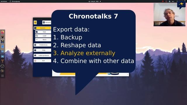 ChronoTalks 7 - Chronojump data and export смотреть онлайн