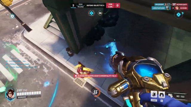 PING DIFF in overwatch 2 - Mei Main смотреть онлайн