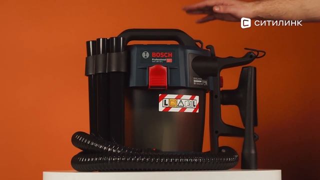 Обзор строительного пылесосы Bosch GAS 18V-10 L | Ситилинк смотреть онлайн