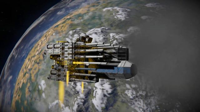 How to Design Fighters That can Fight Big Ships, Space Engineers смотреть онлайн