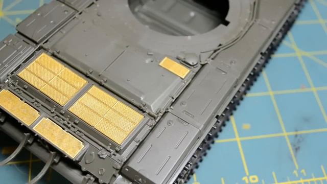 Т-90 с ТБС-86 (Meng Model) Часть 2