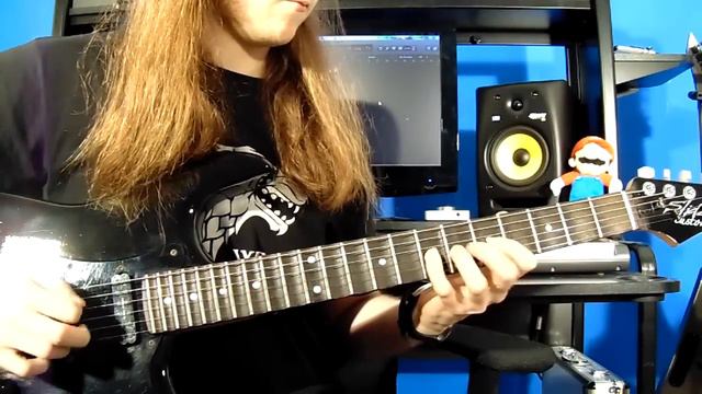Megadeth - Lucretia Solo Playthrough + How To Play