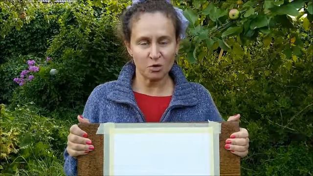 акварель с художницей в зеленом саду | Kselma | with an artist in a green garden смотреть онлайн