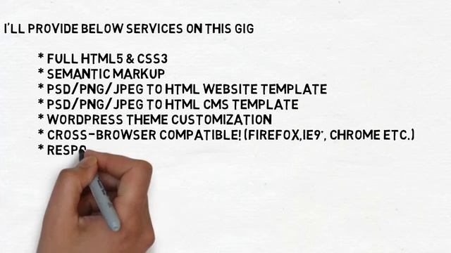 Make PSD to HTML and Bootstrap website смотреть онлайн